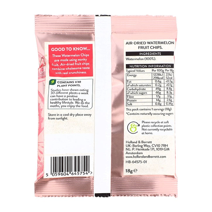 Holland & Barrett Watermelon Chips 18g